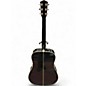 Used Fender Limited Edition PM-1 Dreadnought Black Acoustic Electric Guitar