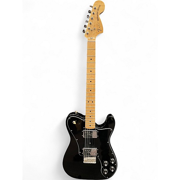 Used Fender Classic Series '72 Telecaster Deluxe Black Solid Body Electric Guitar