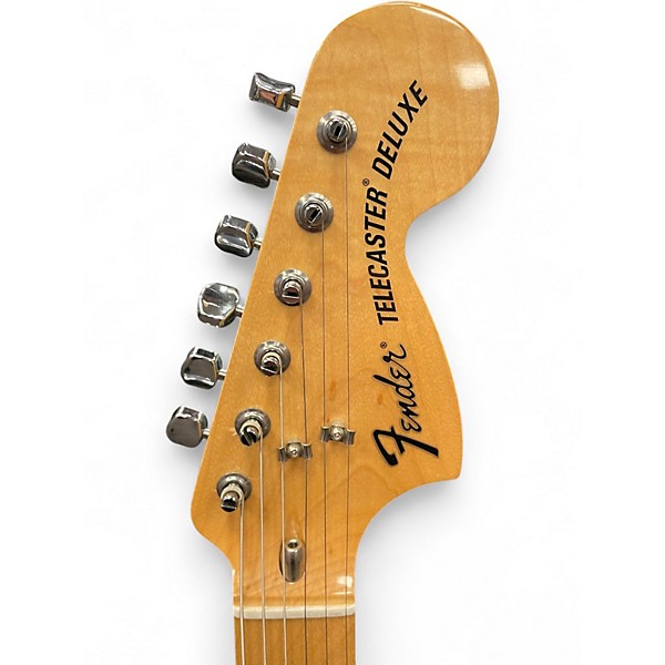 Used Fender Classic Series '72 Telecaster Deluxe Black Solid Body Electric Guitar
