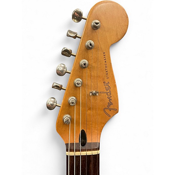 Used Fender Standard Stratocaster Sunburst Solid Body Electric Guitar