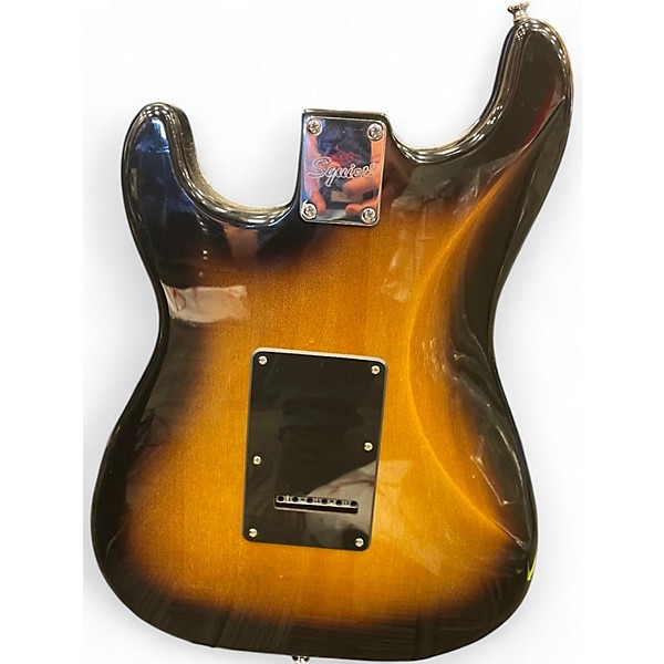 Used Squier Affinity Stratocaster 3 Color Sunburst Solid Body Electric Guitar