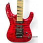 Used Jackson Dinky Standard Trans Red Solid Body Electric Guitar