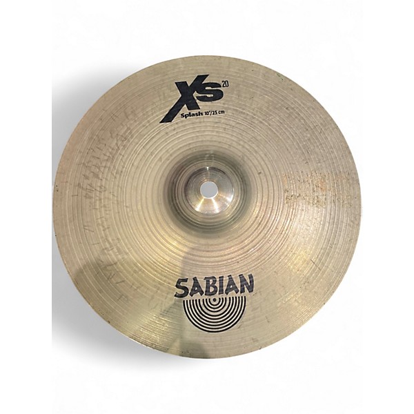 Used SABIAN 10in XS20 Splash Cymbal