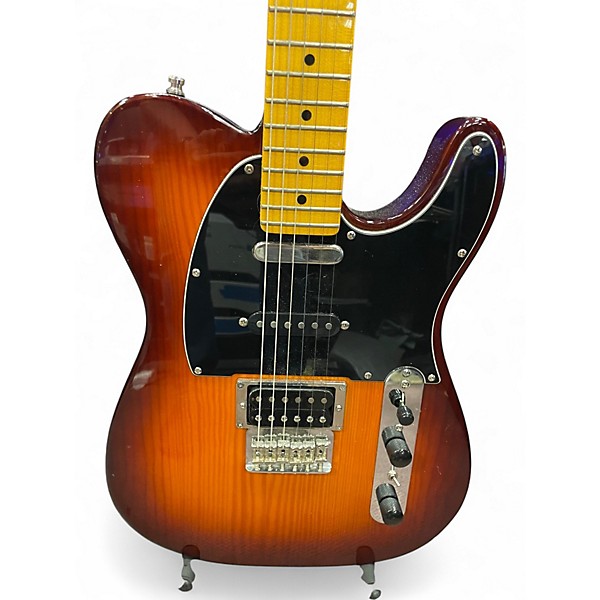Used Fender modern player telecaster plus sunburst Solid Body Electric Guitar