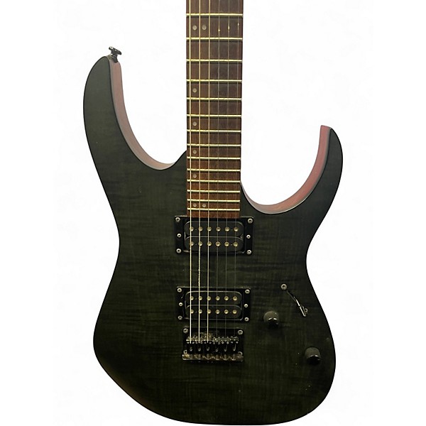 Used Ibanez RG6003FM Black Solid Body Electric Guitar