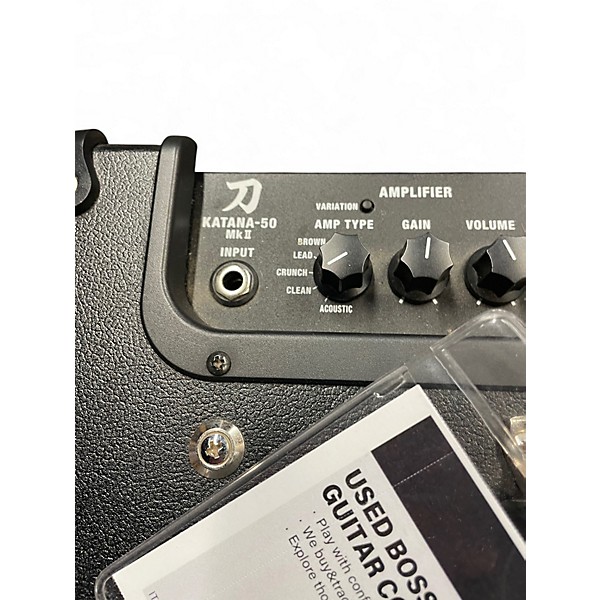 Used BOSS Katana KTN50 MKII 50W 1X12 Guitar Combo Amp