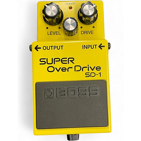 Used BOSS SD1 Super Overdrive Effect Pedal