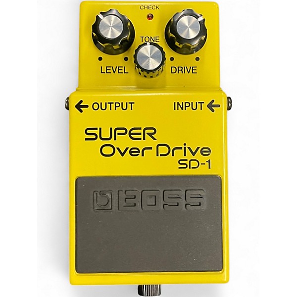 Used BOSS SD1 Super Overdrive Effect Pedal