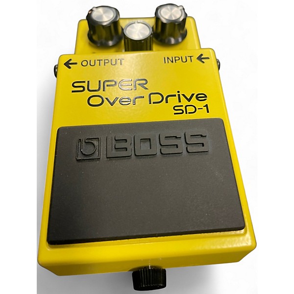Used BOSS SD1 Super Overdrive Effect Pedal