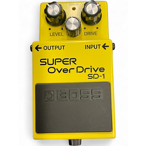Used BOSS SD1 Super Overdrive Effect Pedal