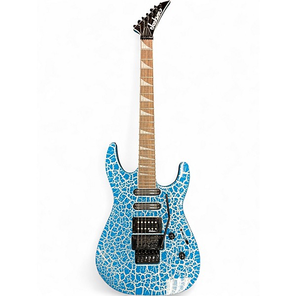 Used Jackson X Series Soloist SL3X DX BLUE CRACKLE Solid Body Electric Guitar