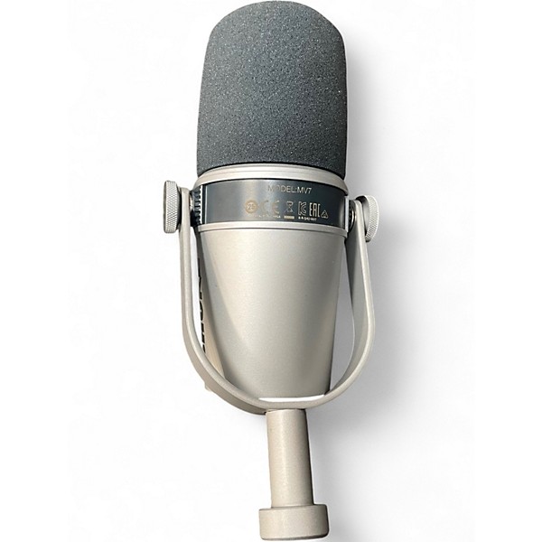 Used Shure mv7 Dynamic Microphone