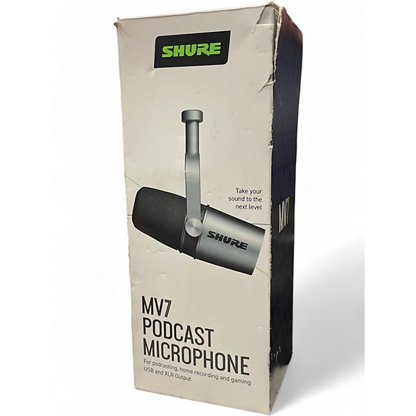 Used Shure mv7 Dynamic Microphone