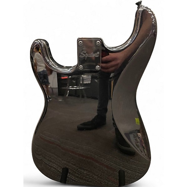 Used Squier Stratocaster HSS Black Solid Body Electric Guitar