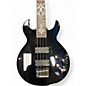 Used Schecter Guitar Research devil tribal Black Electric Bass Guitar