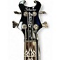 Used Schecter Guitar Research devil tribal Black Electric Bass Guitar