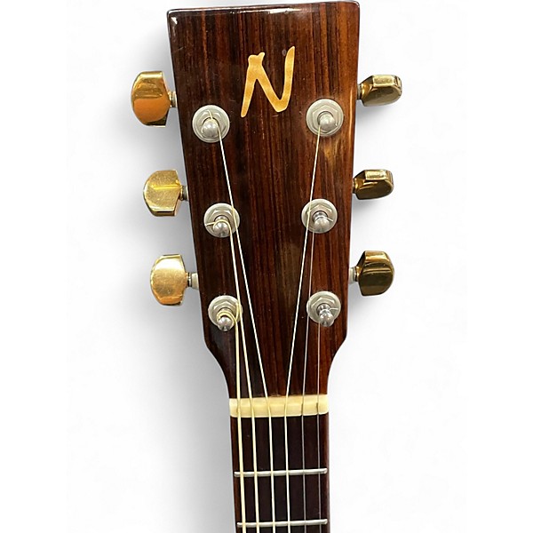 Used 1990s Nash Guitars MW66 Natural Acoustic Guitar