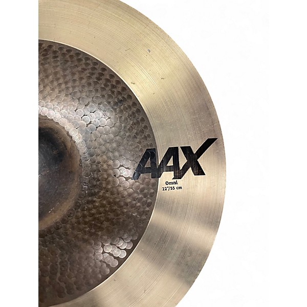 Used SABIAN 22in AAX Omni Ride Cymbal