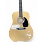 Used Fender Starcaster Acoustic Natural Acoustic Guitar