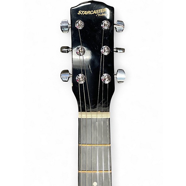 Used Fender Starcaster Acoustic Natural Acoustic Guitar