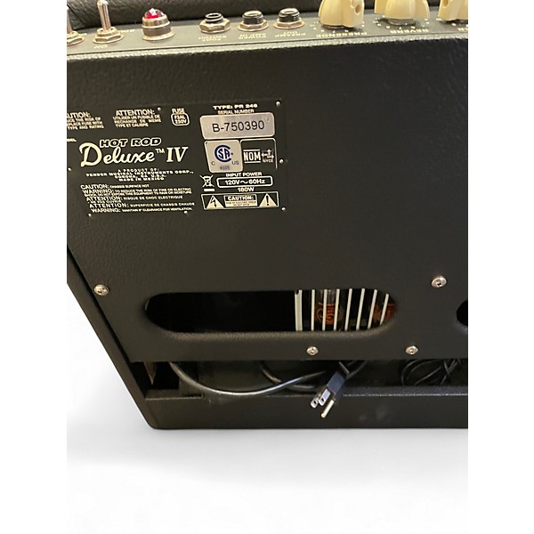 Used Fender Hot Rod Deluxe IV 40W 1x12 Tube Guitar Combo Amp