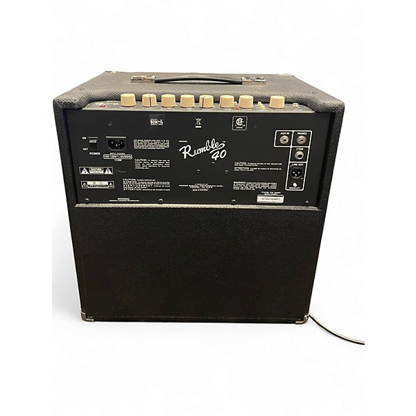 Used Fender Rumble 40 Bass Combo Amp