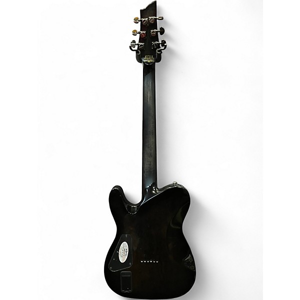 Used Schecter Guitar Research HELLRAISER HYBRID PT Trans Black Solid Body Electric Guitar