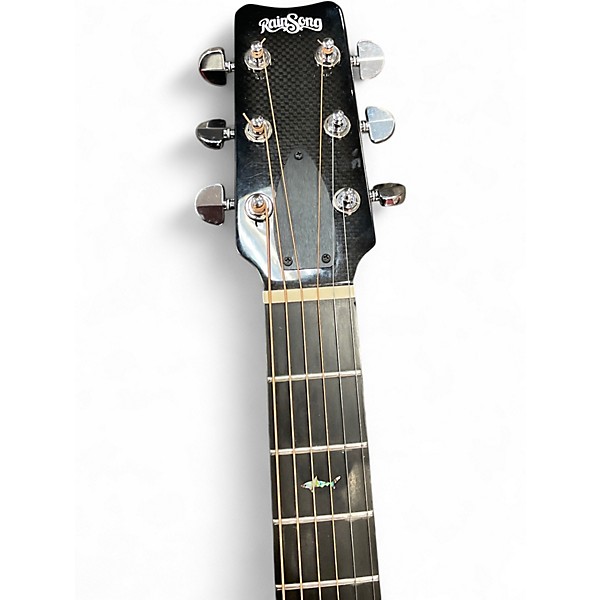 Used RainSong John A. Decker Jr. carbon fiber Black Acoustic Electric Guitar