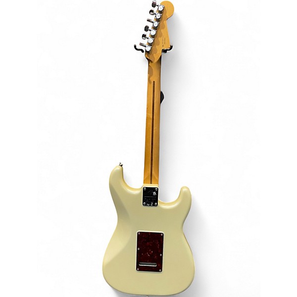 Used Fender Player Plus Stratocaster Left Handed Olympic Pearl Electric Guitar
