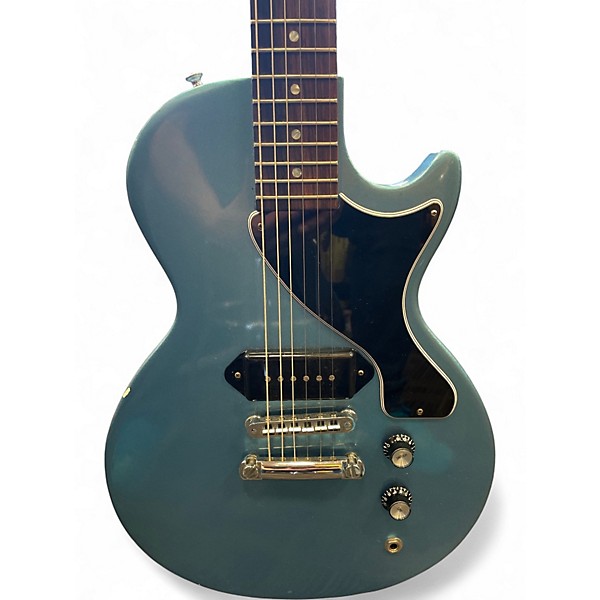 Used 2003 Gibson Les Paul Melody Maker Blue Solid Body Electric Guitar