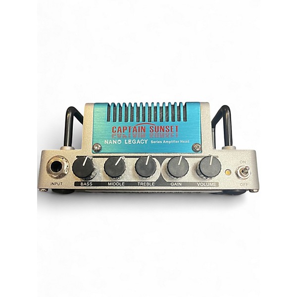 Used Hotone Effects Nano Legacy Captian Sunset Solid State Guitar Amp Head
