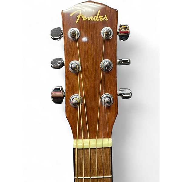 Used Fender DG8S Natural Acoustic Guitar