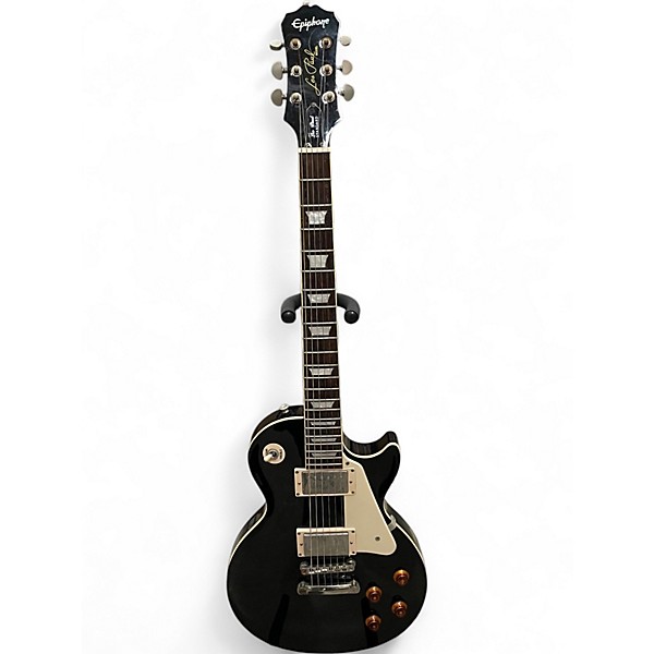 Used Epiphone Les Paul Standard Black Solid Body Electric Guitar