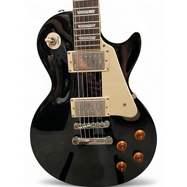 Used Epiphone Les Paul Standard Black Solid Body Electric Guitar