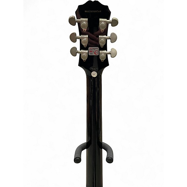 Used Epiphone Les Paul Standard Black Solid Body Electric Guitar
