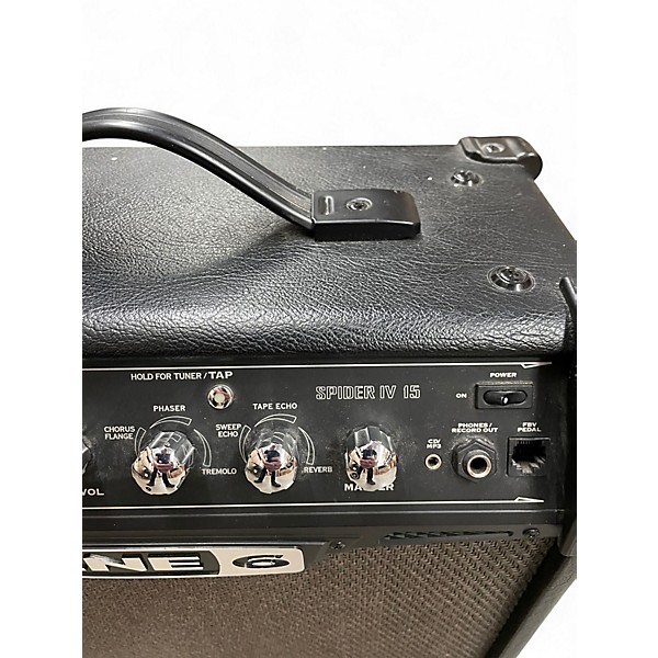 Used Line 6 Spider IV 15W 1X8 Guitar Combo Amp