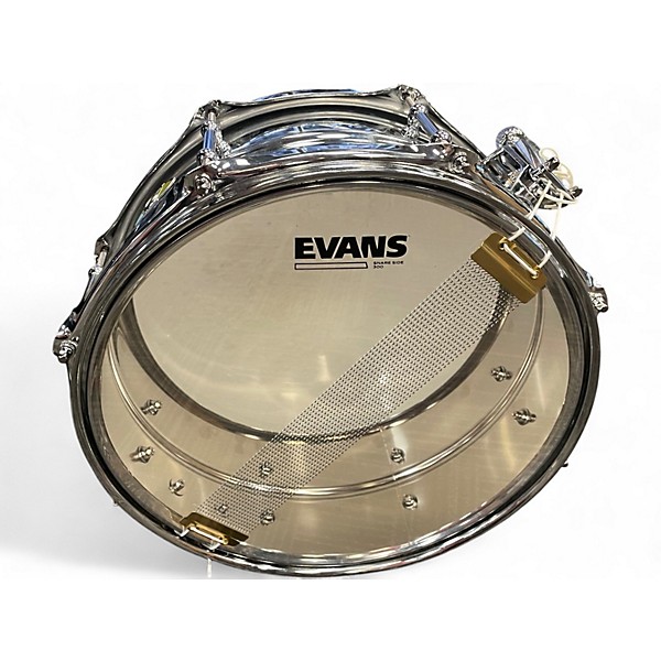 Used Ludwig 14X6 Supralite Snare Silver Drum