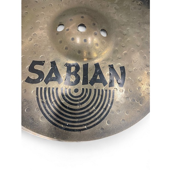 Used SABIAN 13in AAX Fusion Hi Hat Pair Cymbal