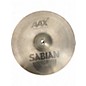 Used SABIAN 13in AAX Fusion Hi Hat Pair Cymbal