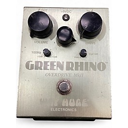 Used Way Huge Electronics WHE202 Green Rhino Overdrive Effect Pedal