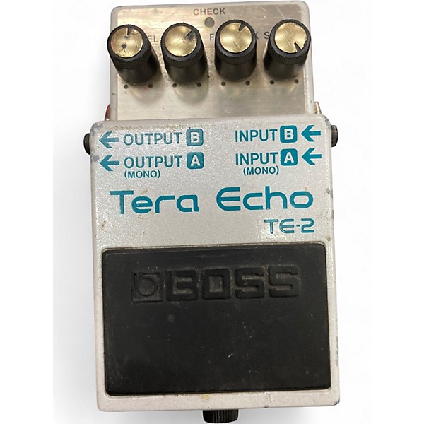 Used BOSS TE2 Tera Echo Effect Pedal