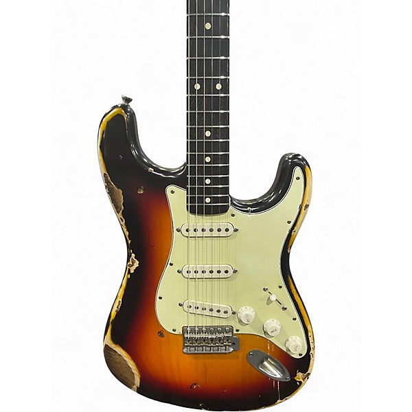 Used Nash Guitars S57 HEAVY AGED 2 Color Sunburst Solid Body Electric Guitar