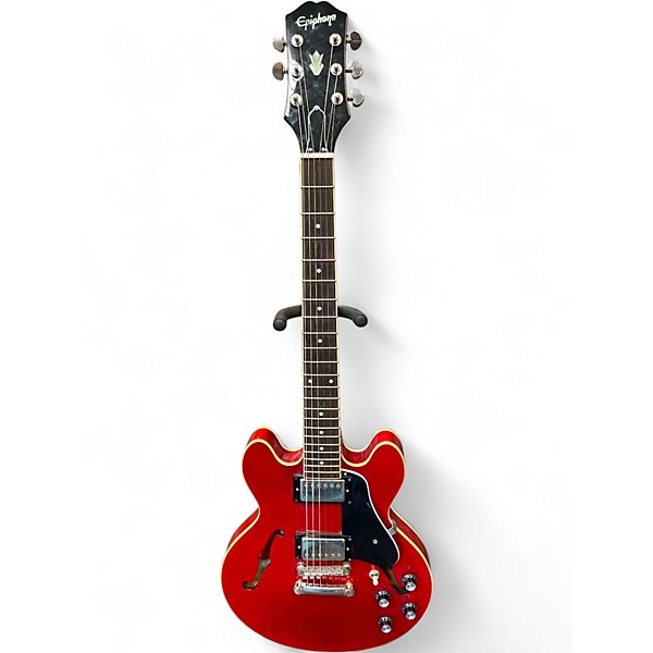 Used Epiphone ES339 Red Hollow Body Electric Guitar