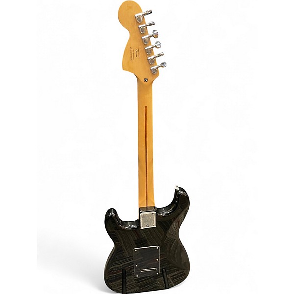 Used Squier Affinity Stratocaster Black Solid Body Electric Guitar
