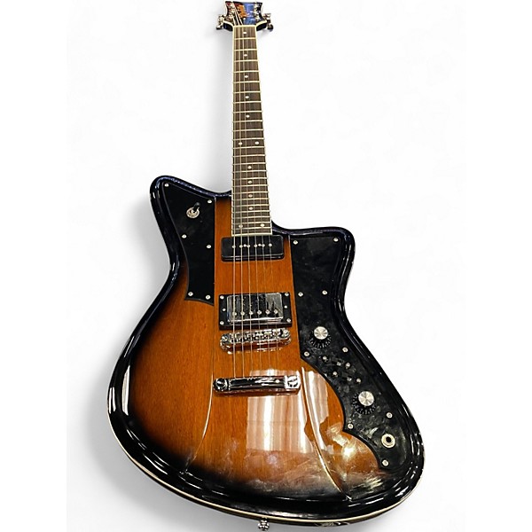 Used Rivolta Mondata Classico Camino Burst Solid Body Electric Guitar