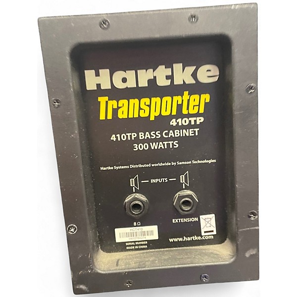 Used Hartke TRANSPORTER 4X10 Bass Cabinet