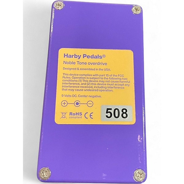 Used Harby noble tone Effect Pedal