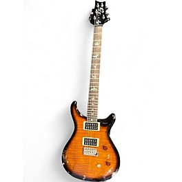 Used PRS SE Custom 24 35th anniversary Black Gold Burst Solid Body Electric Guitar
