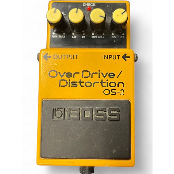 Used BOSS OS2 Overdrive Distortion Effect Pedal