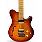 Used 2014 Ernie Ball Music Man Axis Super Sport Semi Hollow Honey Burst Hollow Body Electric Guitar